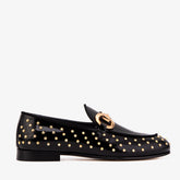 The Jupiter Shoe Black Spike Leather Bit Dress Loafer Limited Edition Shoe Fine Craftsmanship