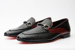 The Milano Black Shoe Bit Loafer Shoe Final Sale! All New