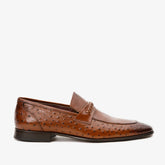 The Johannesburg Brown Leather Dress Loafer Shoe Fine Craftsmanship