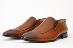 The Migues Tan Leather Loafer Shoe Fine Craftsmanship