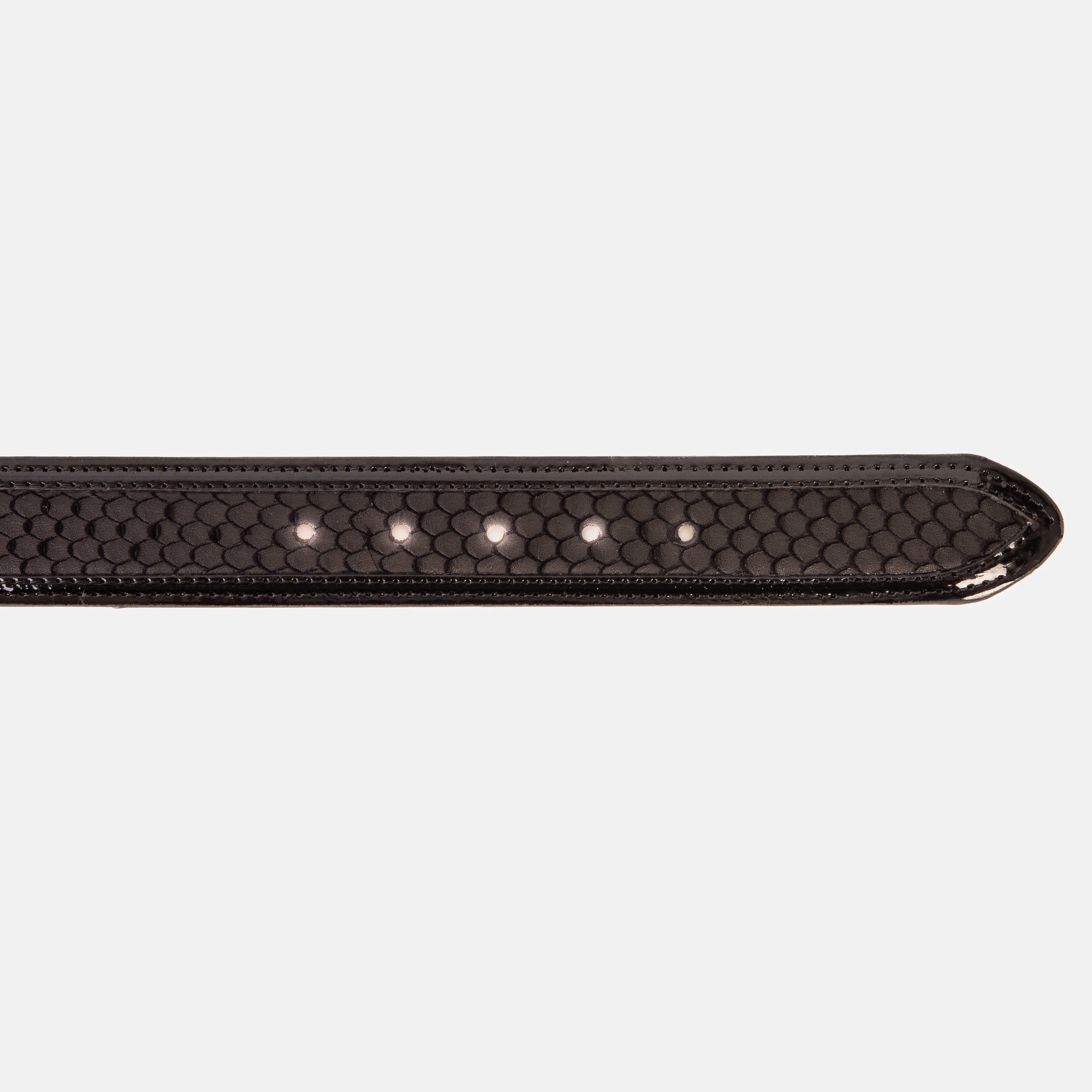 The Monarch Black Leather Belt All New