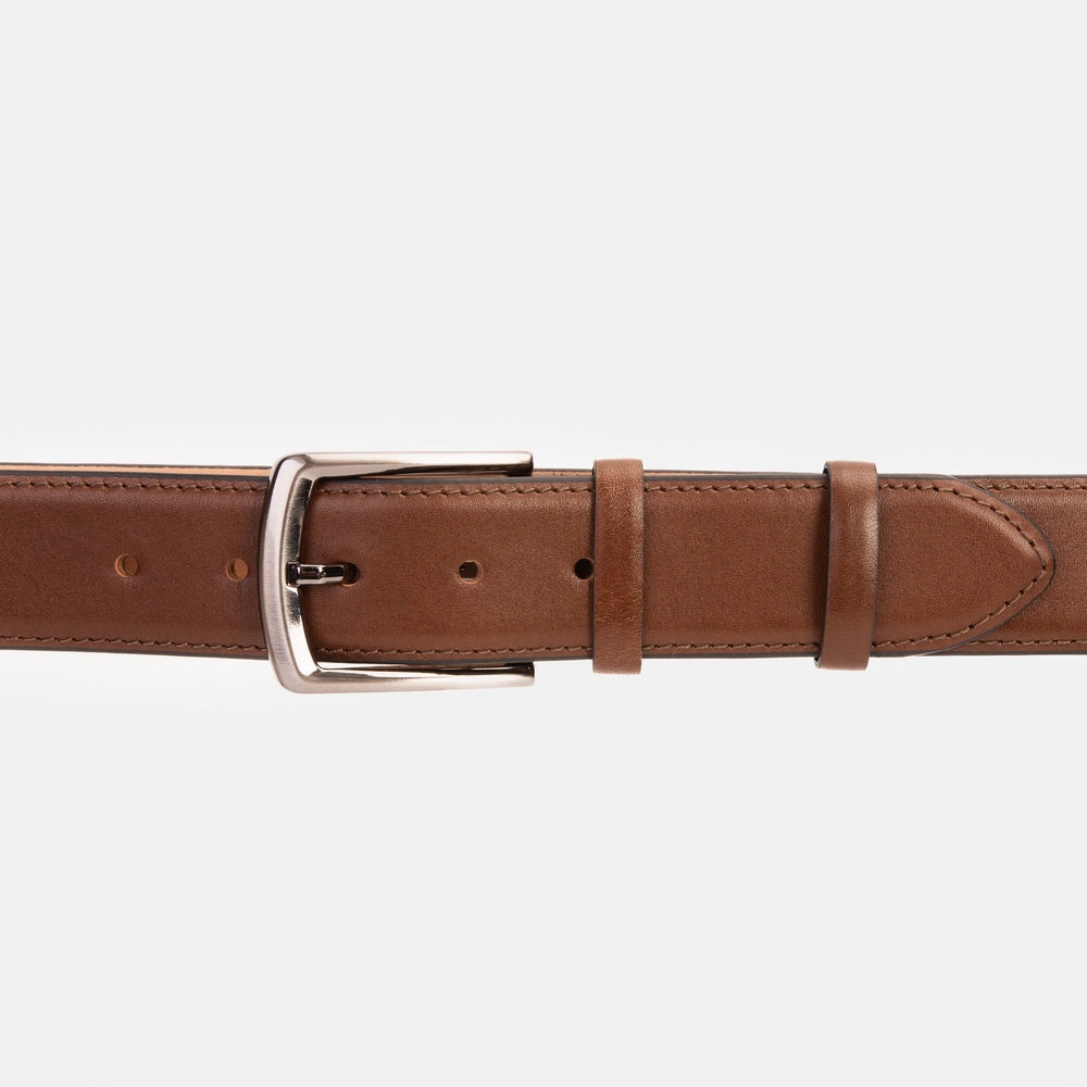 The Torino Brown Calfskin Belt All New