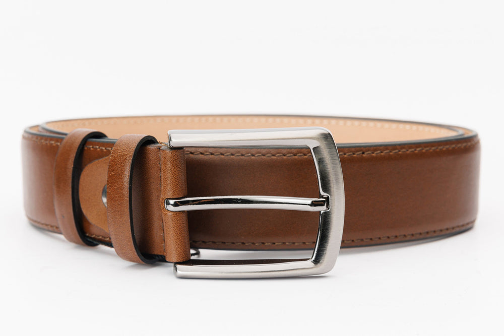 The Torino Brown Calfskin Belt All New