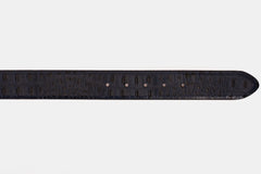 The Savamala  Blue Leather Belt On Sale