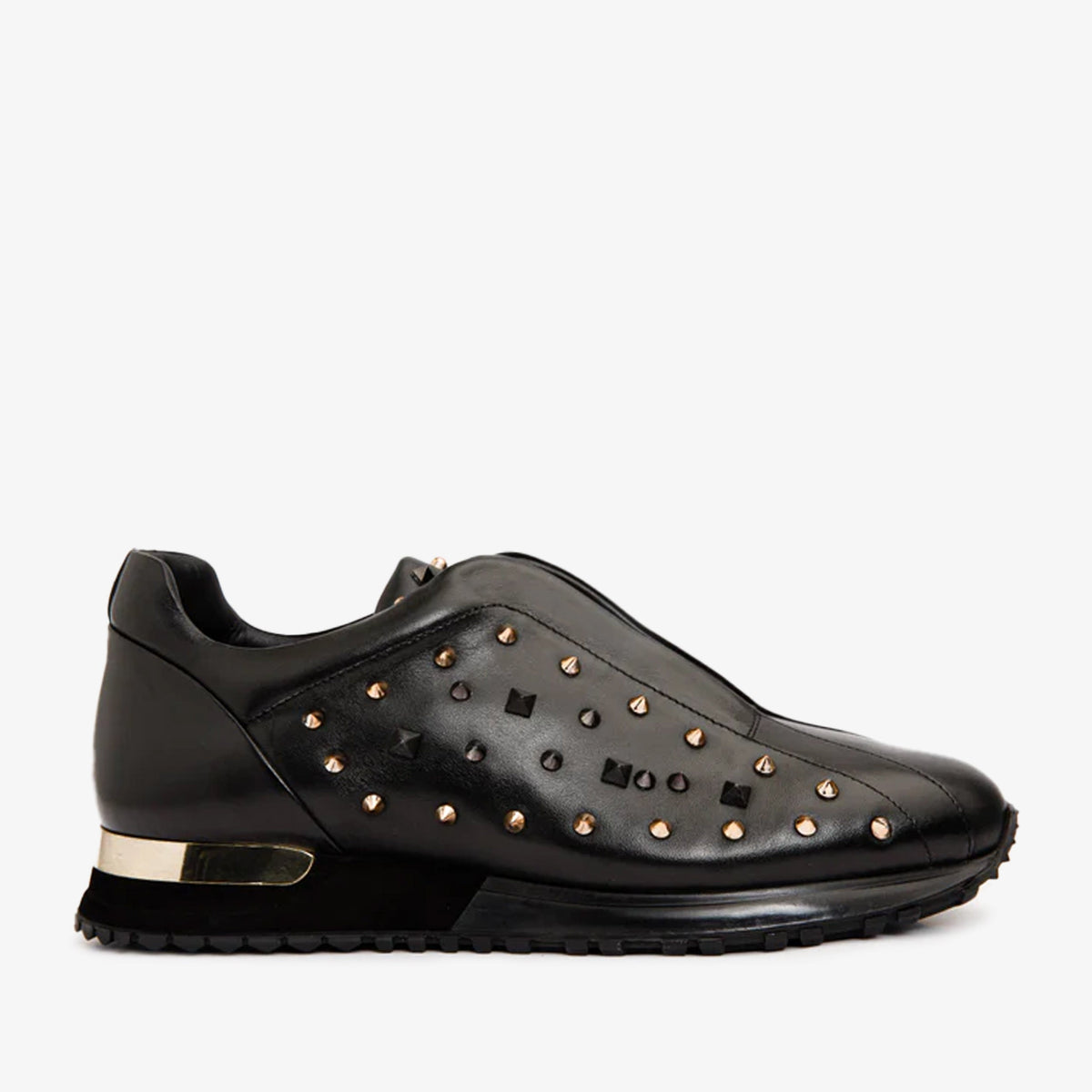 The Infanta Black Spike Leather  Sneaker Limited Edition All New