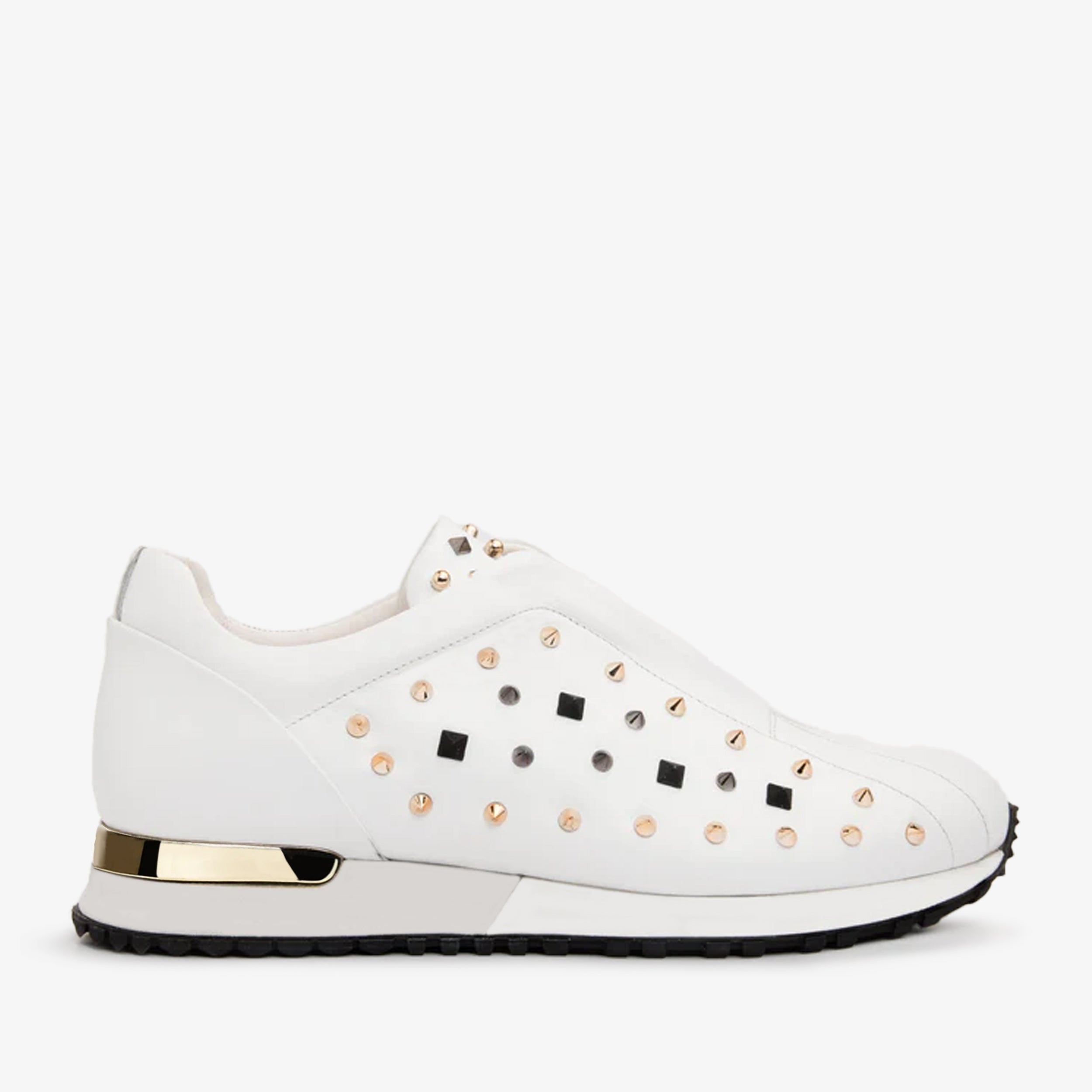 The Infanta White Spike Leather Sneaker Limited Edition Universal Fit