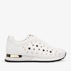 The Infanta White Spike Leather Sneaker Limited Edition Universal Fit