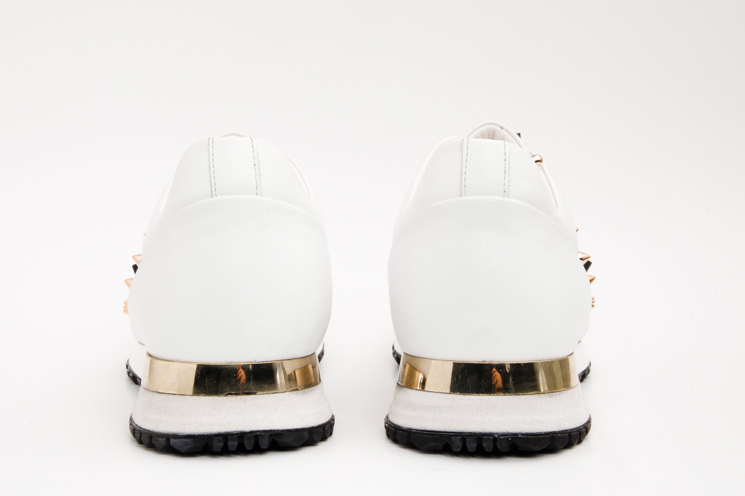 The Infanta White Spike Leather Sneaker Limited Edition Universal Fit
