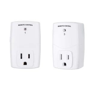 Mini Wireless Wall-Mounting Remote Control Outlet （1 Outlet Only ) BN-LINK